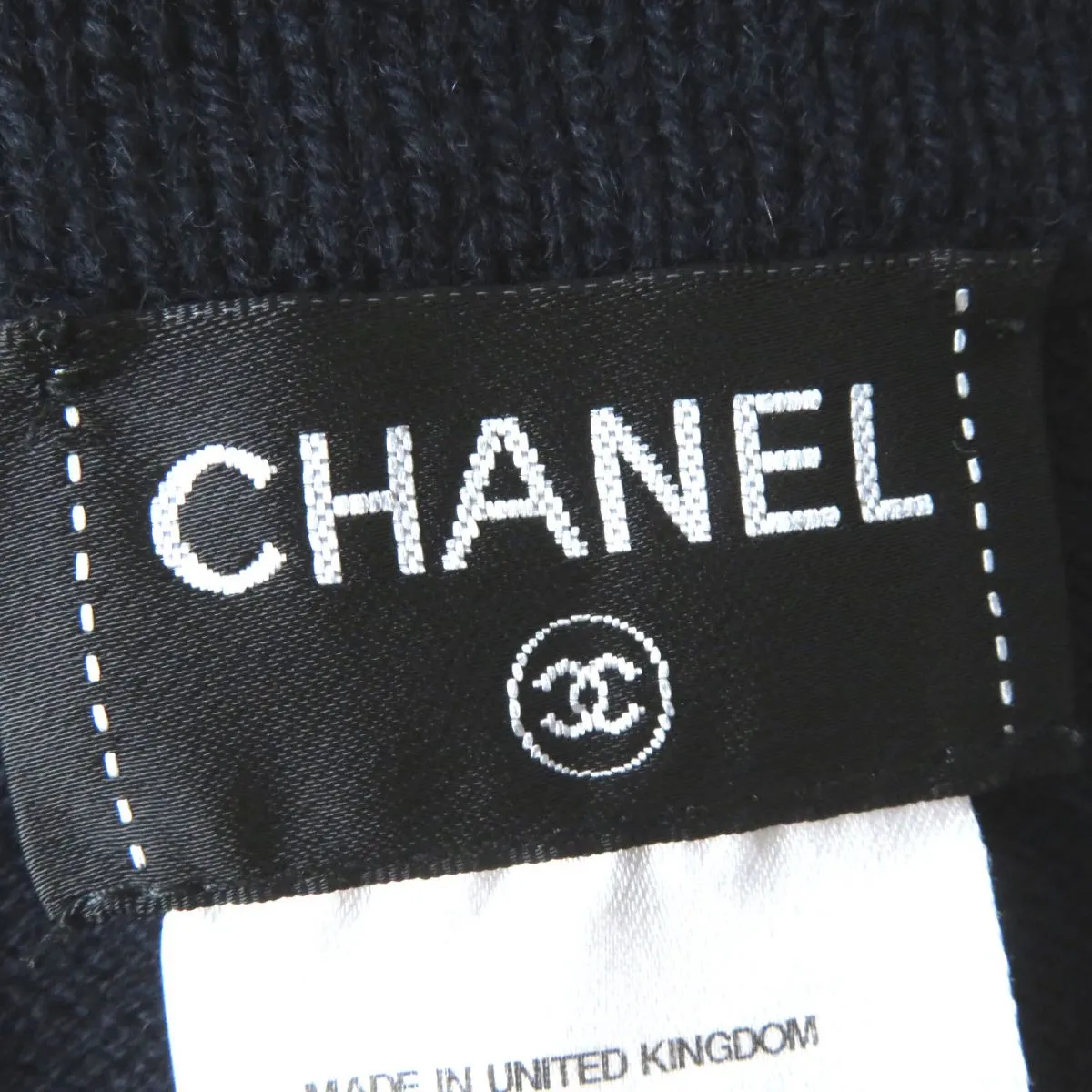 Chanel Cashmere Sleeveless Knit Dress