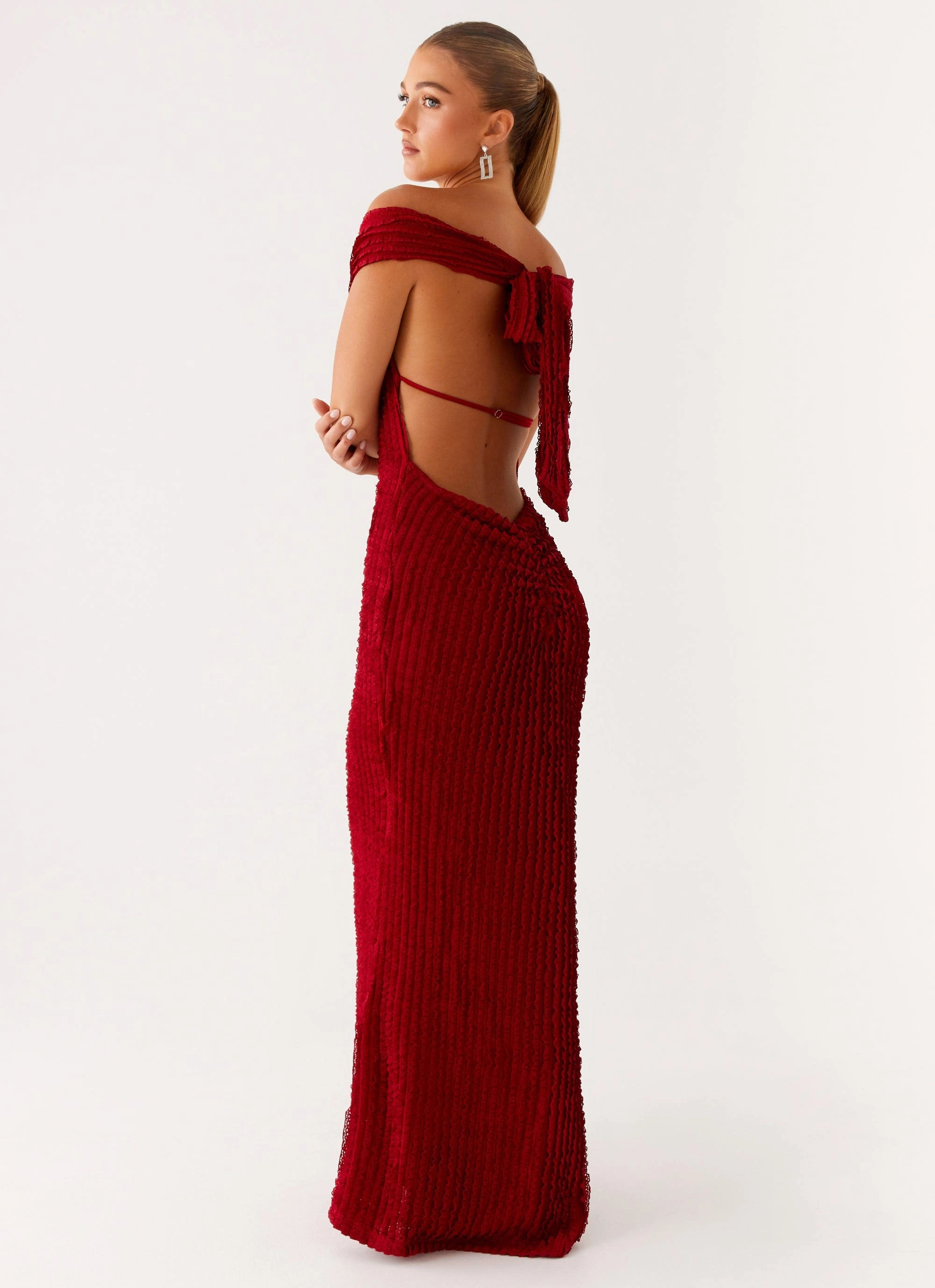 Chantelle Maxi Dress - Red