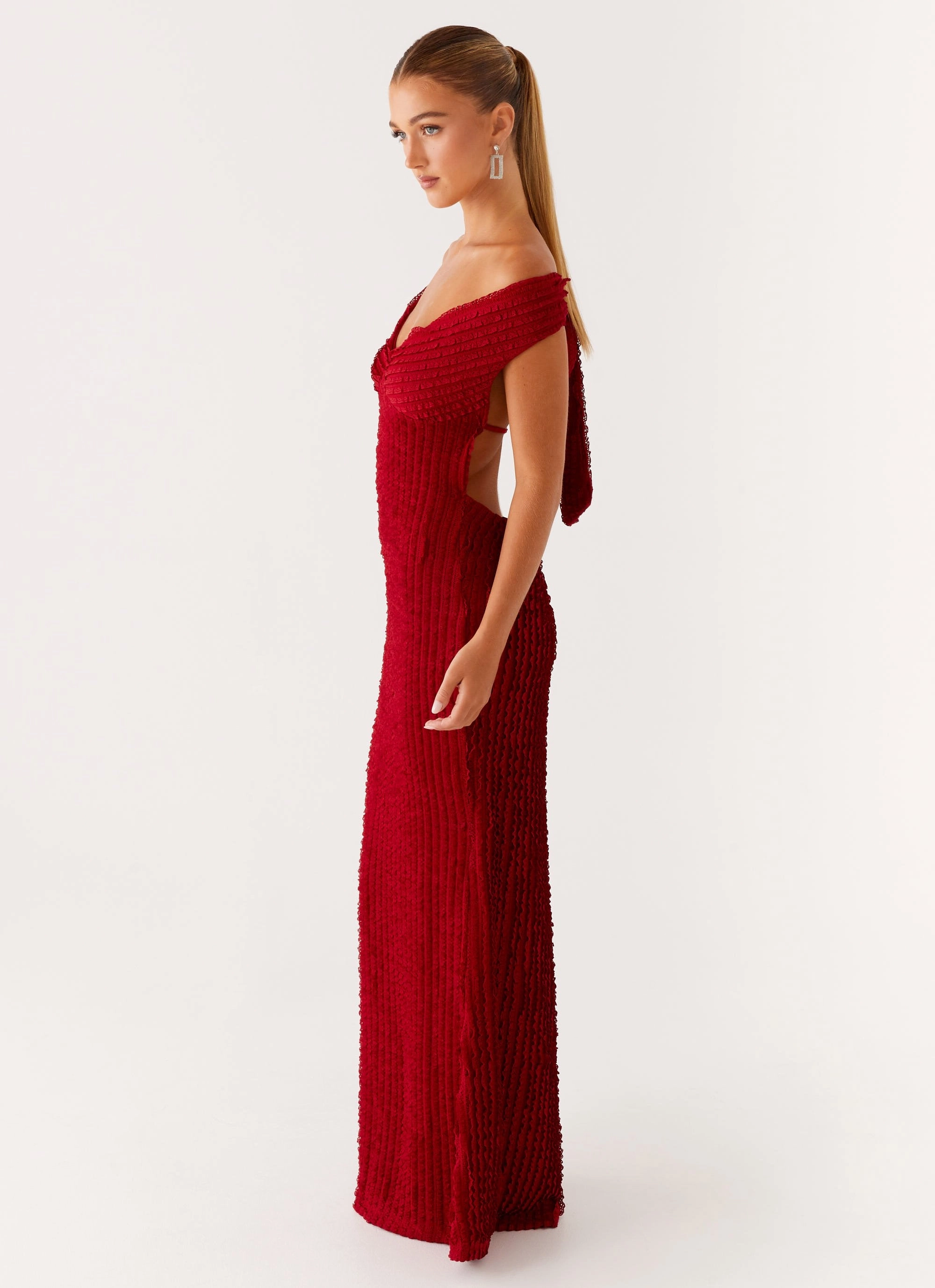 Chantelle Maxi Dress - Red