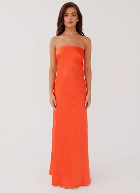 Chantelle Strapless Maxi Dress - Sunset Chantelle Strapless Maxi Dress - Sunset