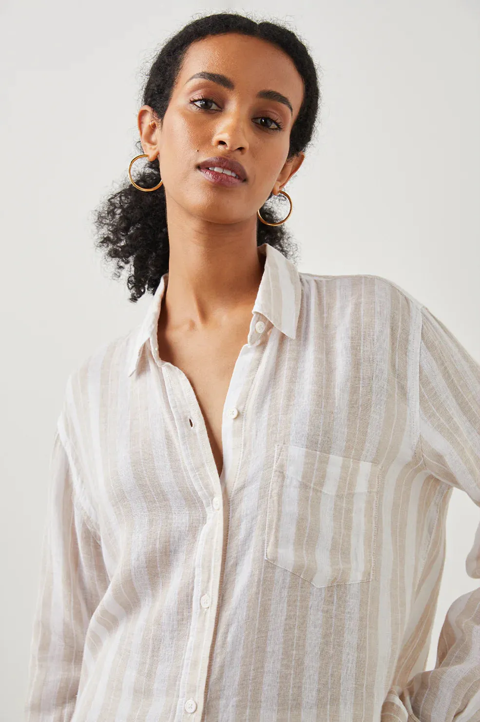 Charli Shirt - Shore Stripe