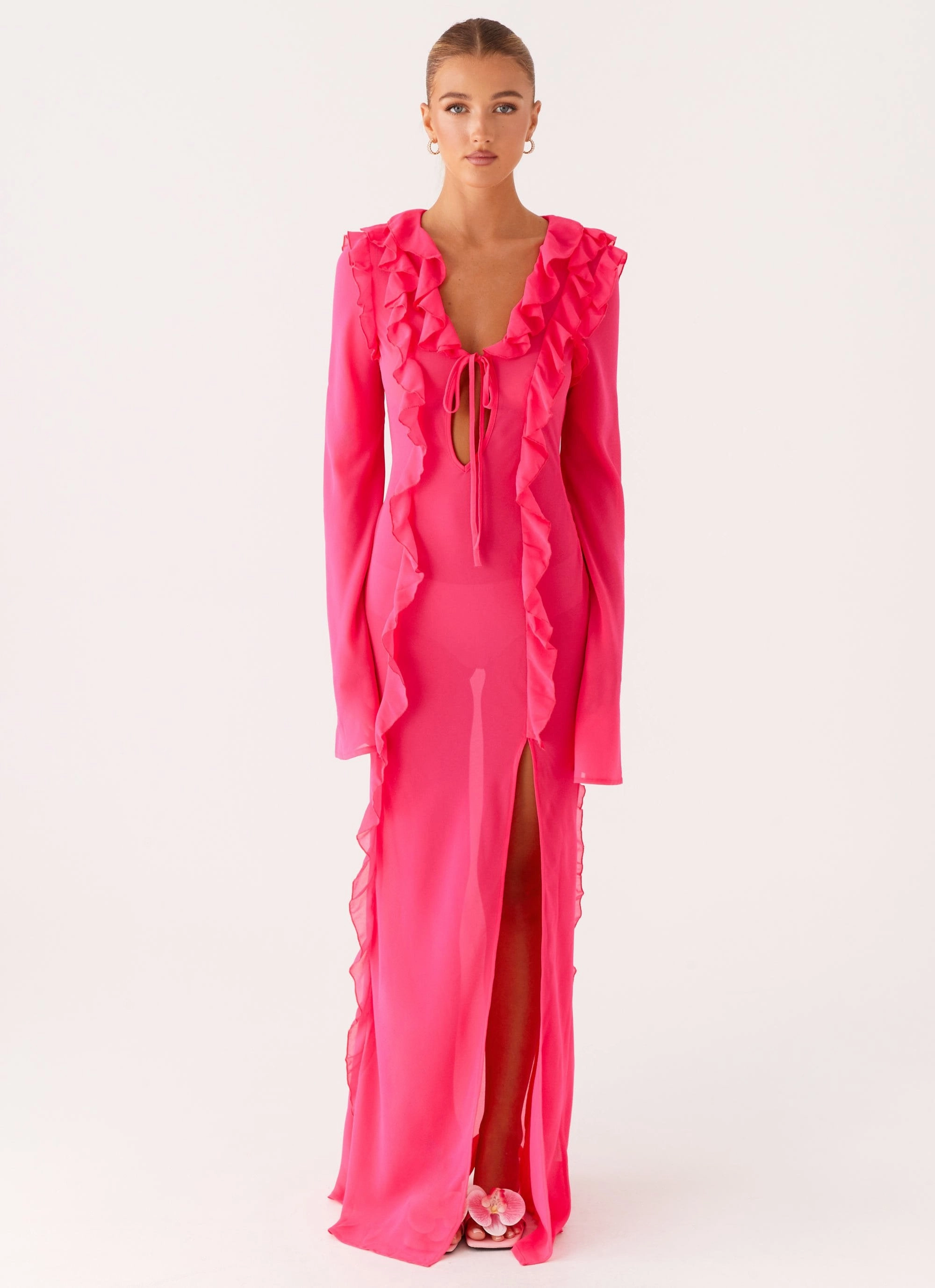 Charlize Maxi Dress - Pink