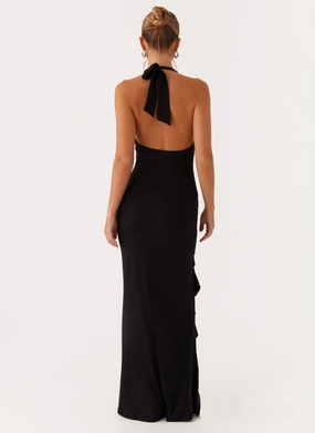 Charmed By You Maxi Dress - Black Charmed By You Maxi Dress - Black