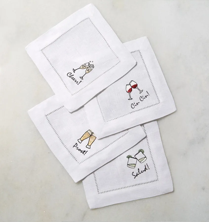 Cheers Cocktail Napkins