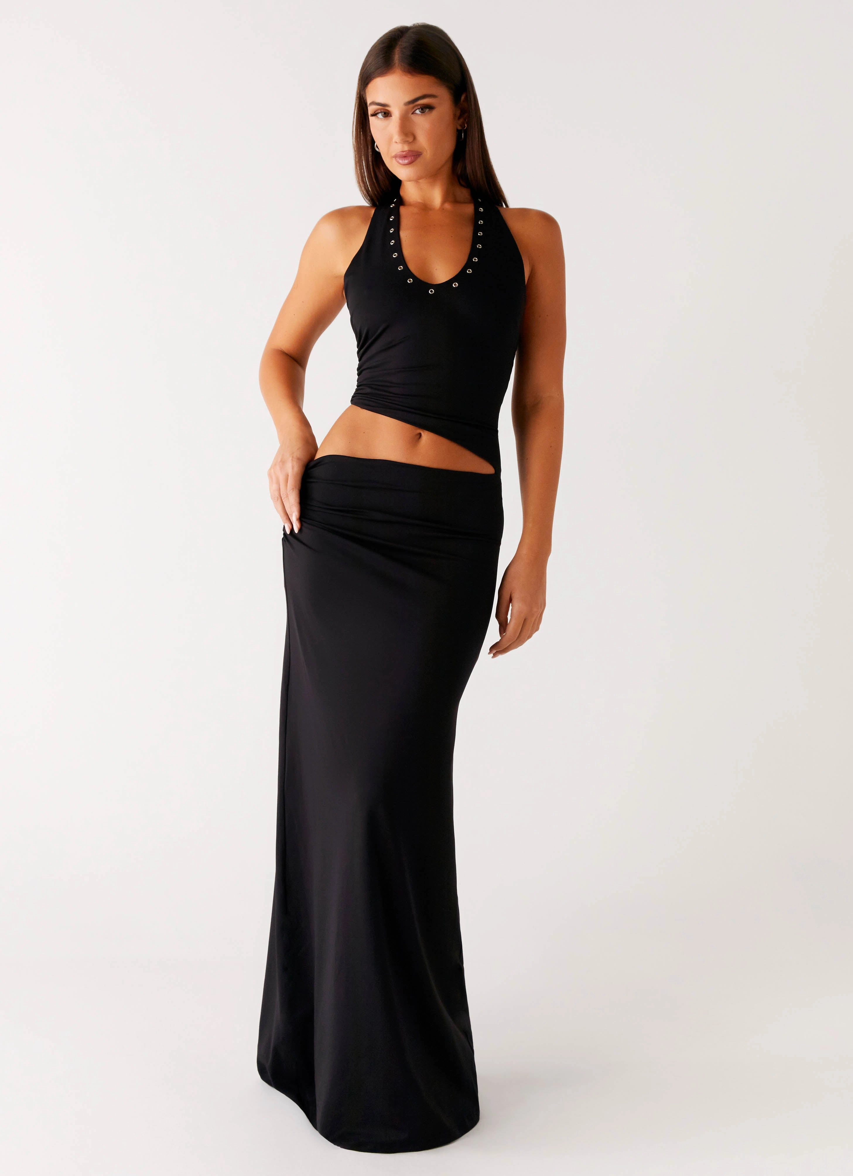 Chella Maxi Dress - Black