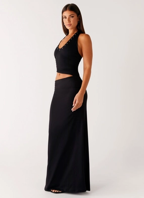 Chella Maxi Dress - Black Chella Maxi Dress - Black