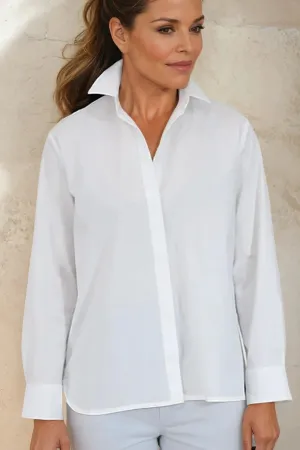 CHELSEA SHIRT IN ITALIAN COTTON POPLIN STRETCH CHELSEA SHIRT IN ITALIAN COTTON POPLIN STRETCH