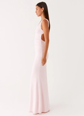Cherry Sky Maxi Dress - Baby Pink Cherry Sky Maxi Dress - Baby Pink