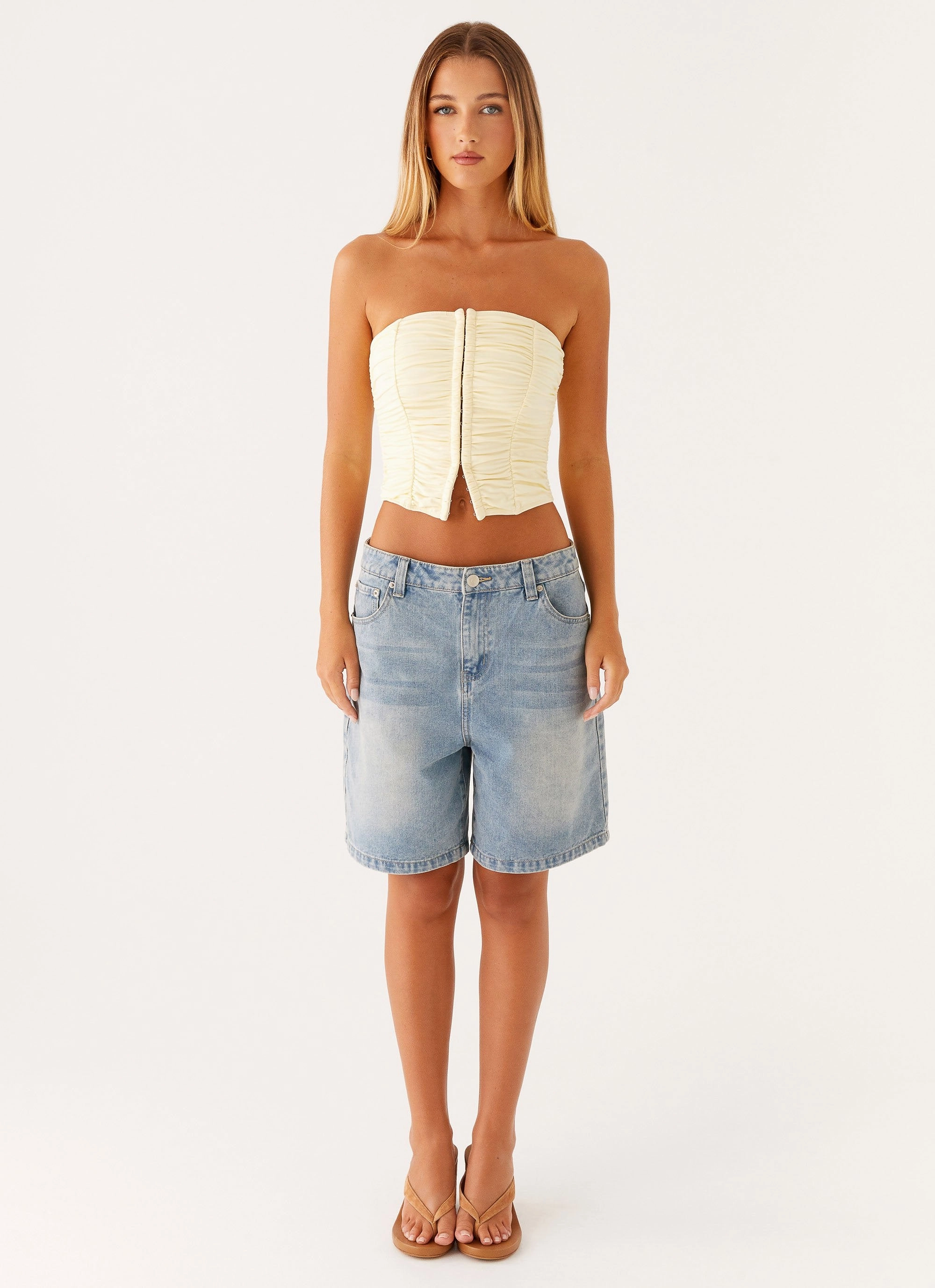 Christy Tube Top - Ivory