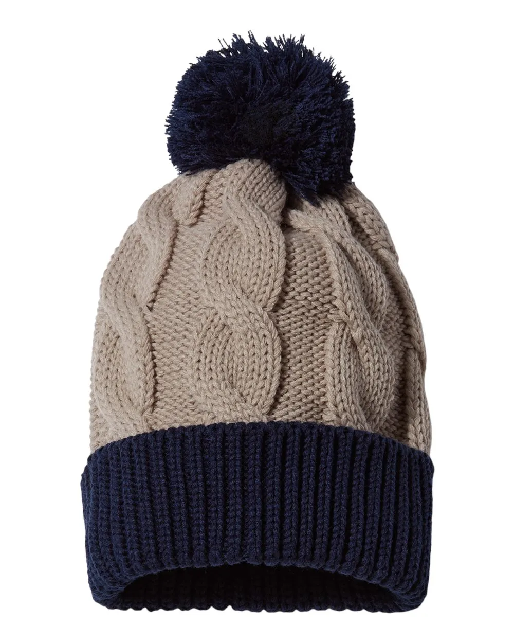 Chunky Cable Knit Hat