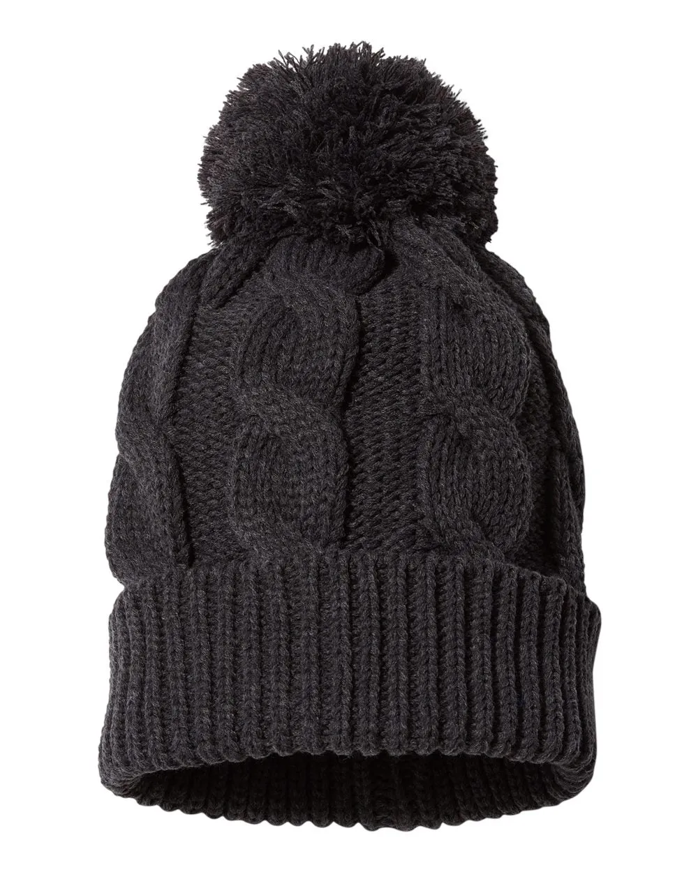 Chunky Cable Knit Hat