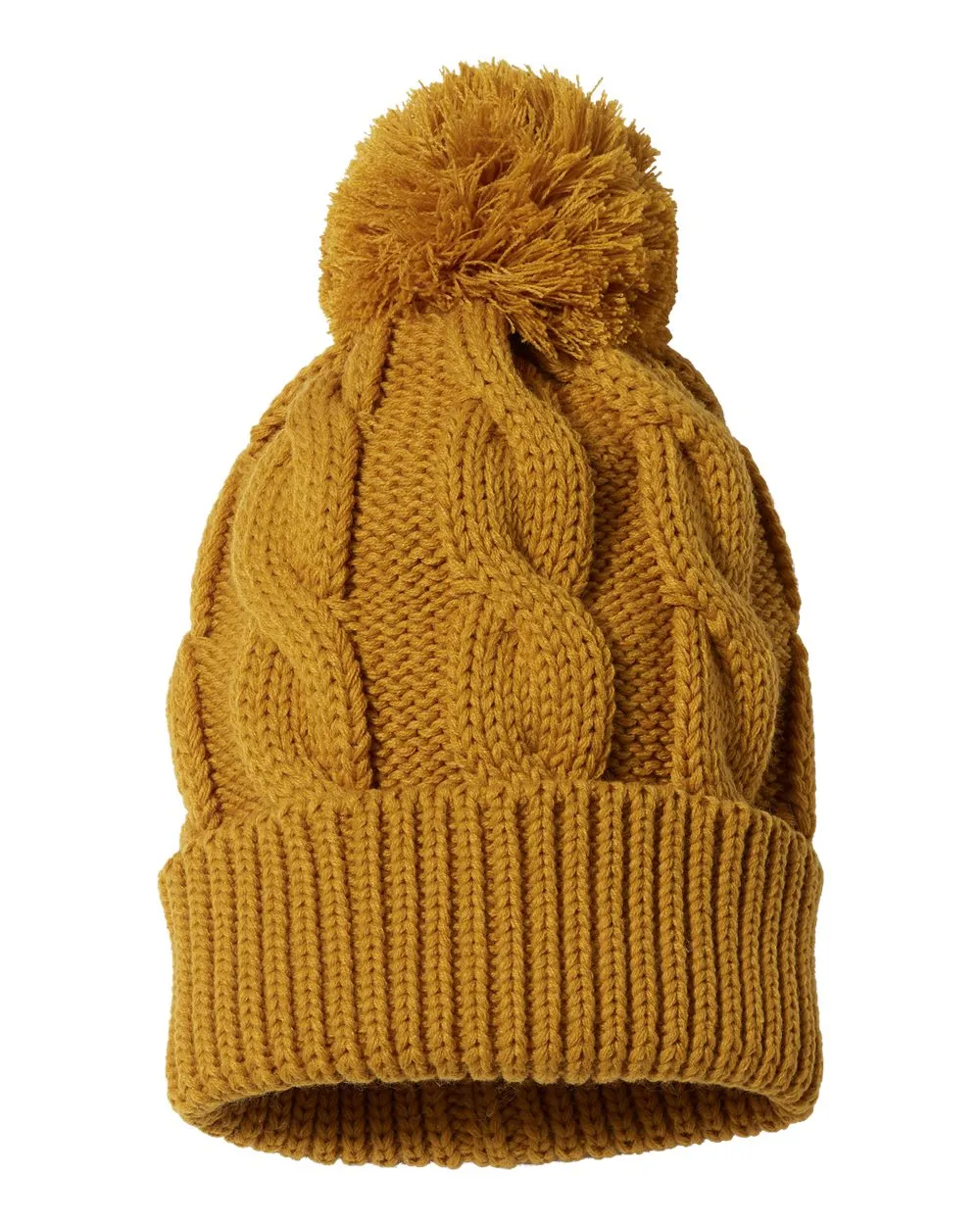 Chunky Cable Knit Hat
