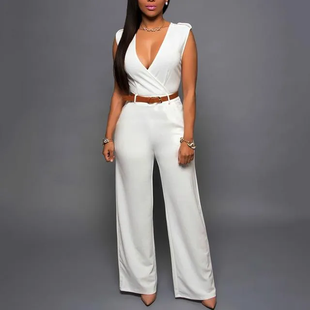 Classic Sleeveless Jumpsuit