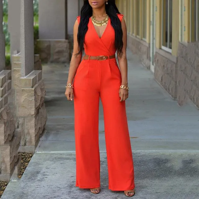 Classic Sleeveless Jumpsuit
