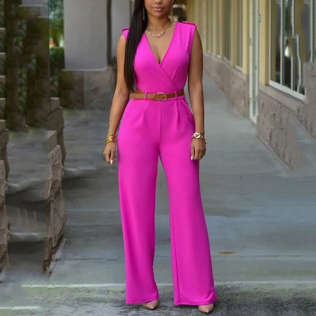 Classic Sleeveless Jumpsuit