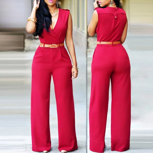 Classic Sleeveless Jumpsuit