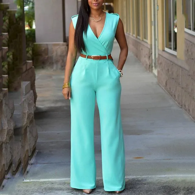 Classic Sleeveless Jumpsuit