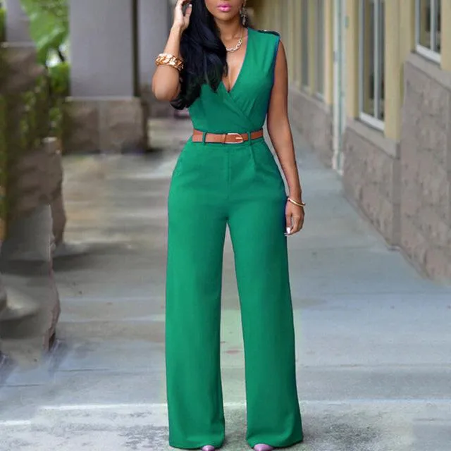 Classic Sleeveless Jumpsuit