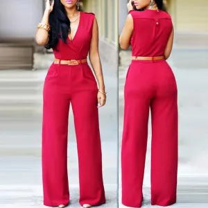 Classic Sleeveless Jumpsuit