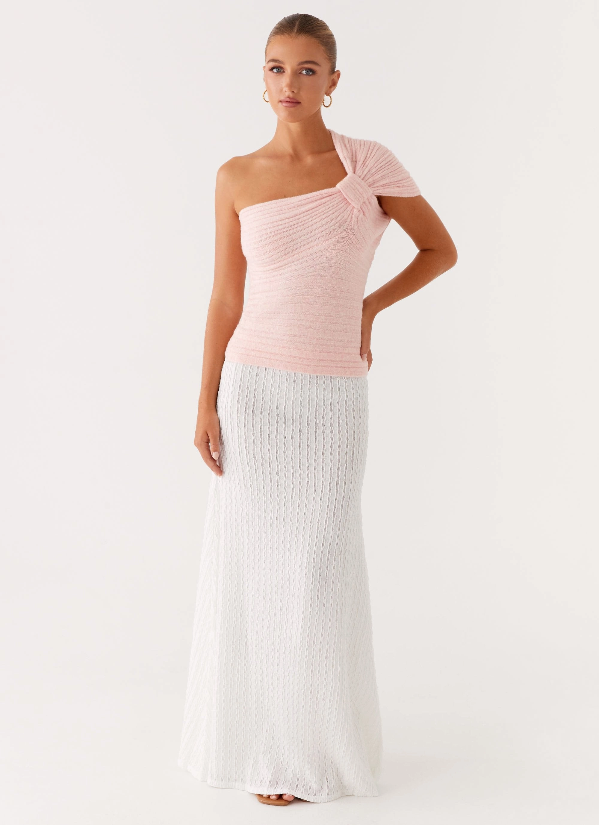 Clovelly Maxi Skirt - White