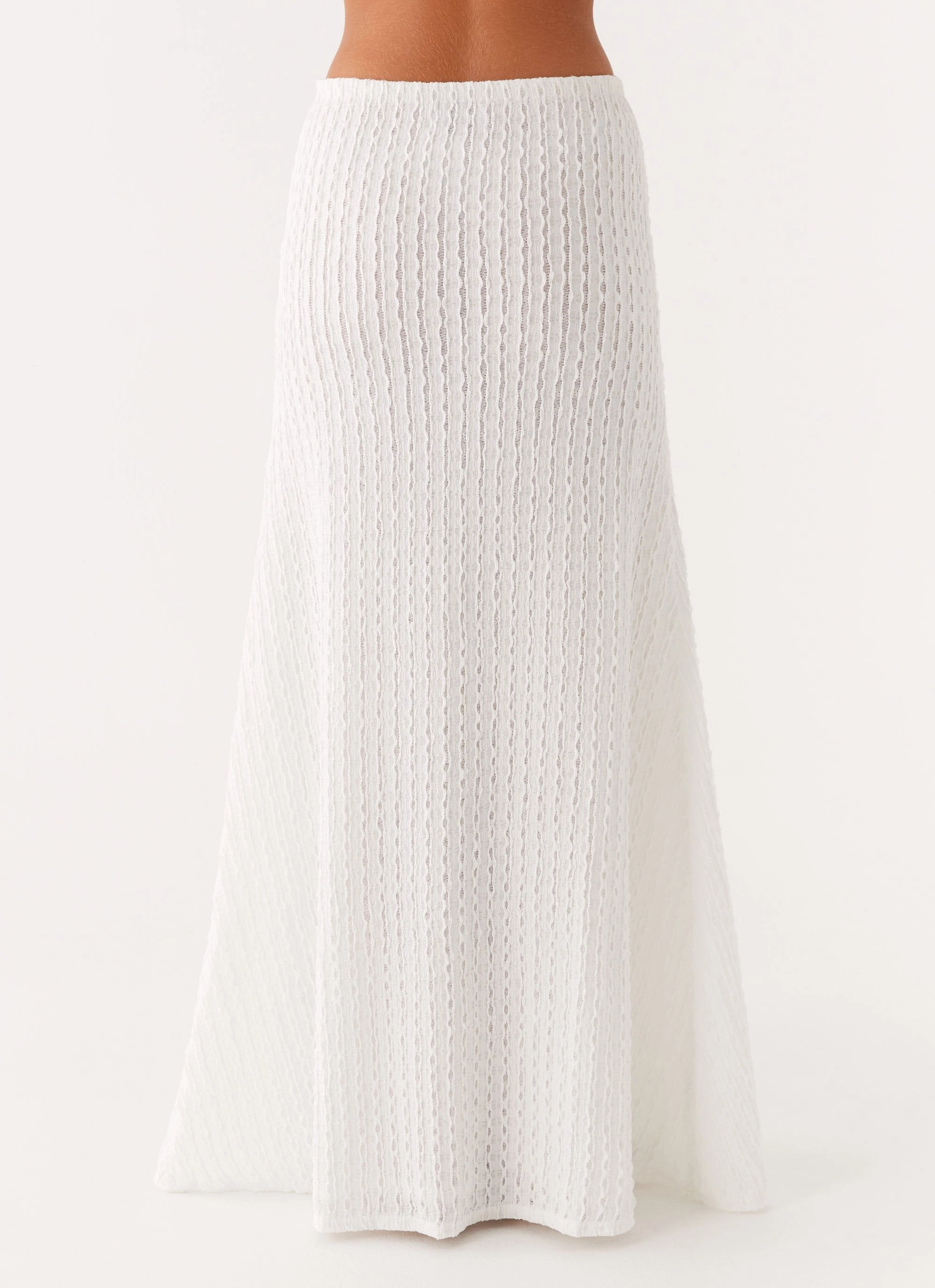 Clovelly Maxi Skirt - White