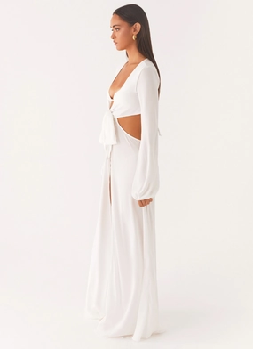 Coastal Maxi Dress - White Coastal Maxi Dress - White