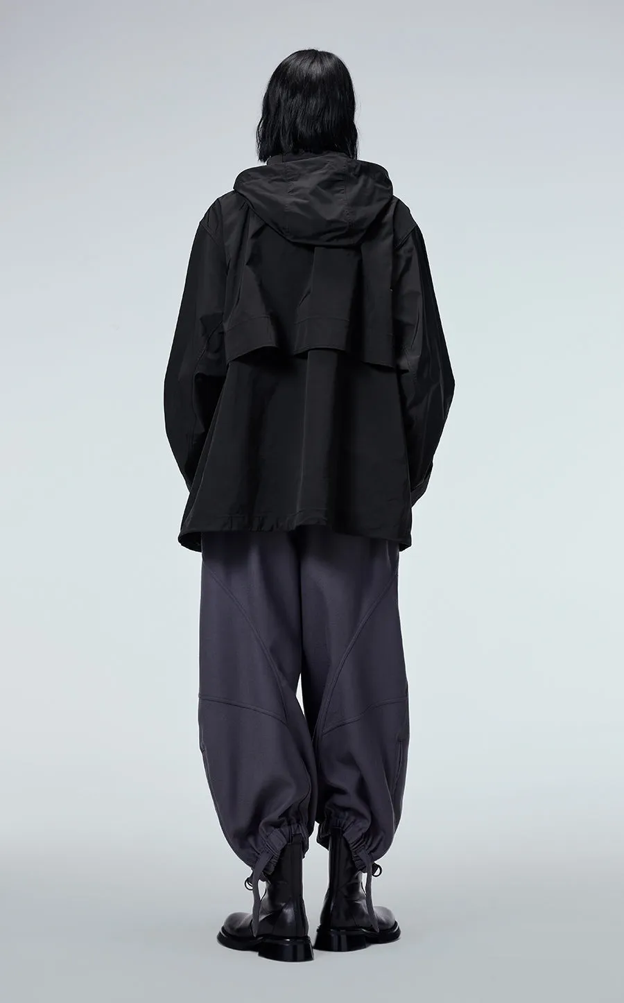 Coat / JNBY Hooded Trench Coat