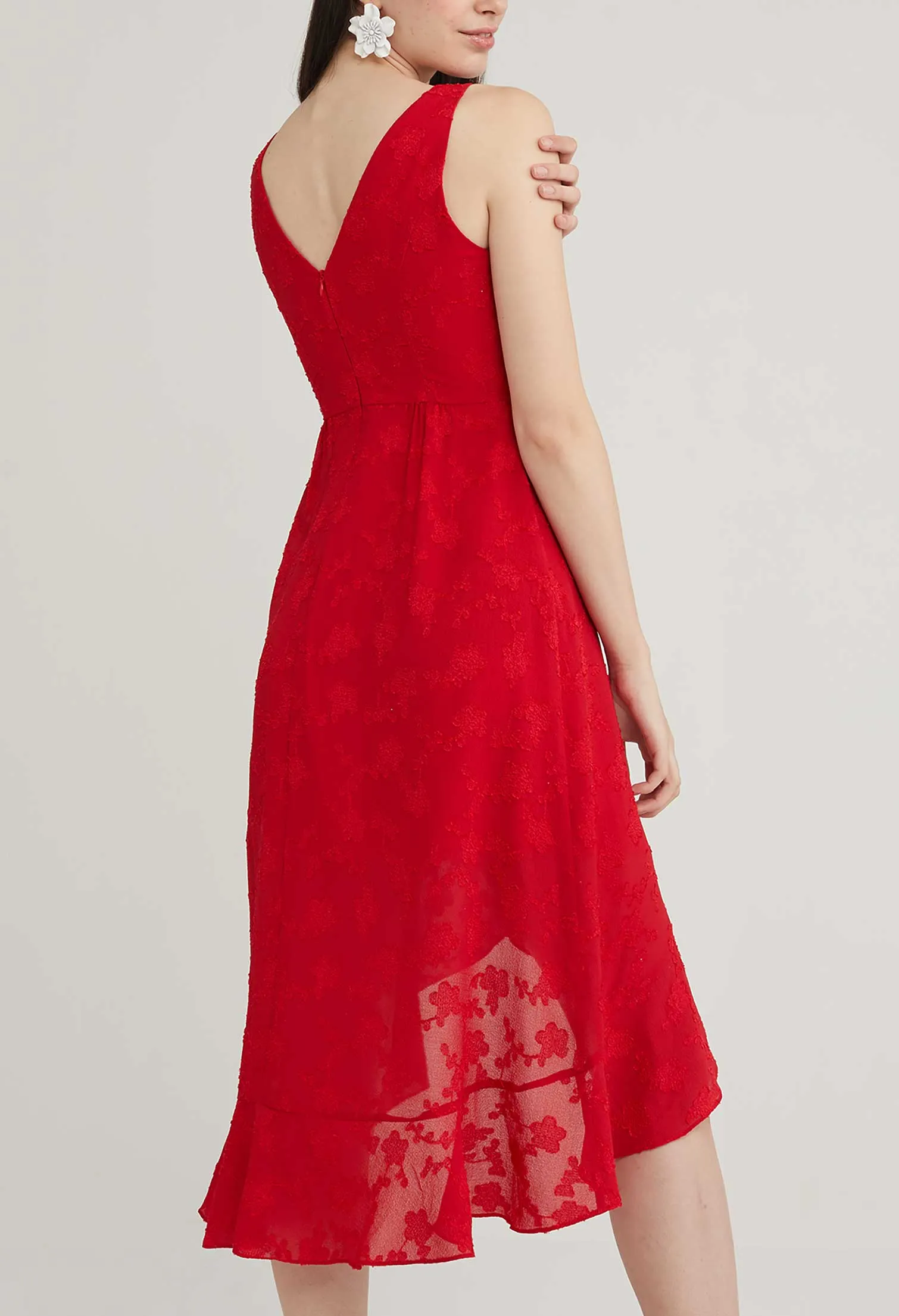 Cocktail Lace Embellished Dress