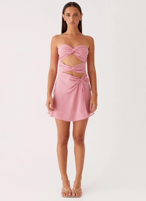 Coco Haven Mini Dress - Pink Coco Haven Mini Dress - Pink