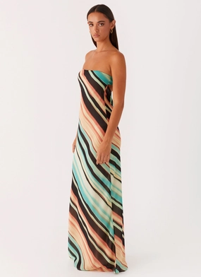 Como Maxi Dress - Stripe Como Maxi Dress - Stripe