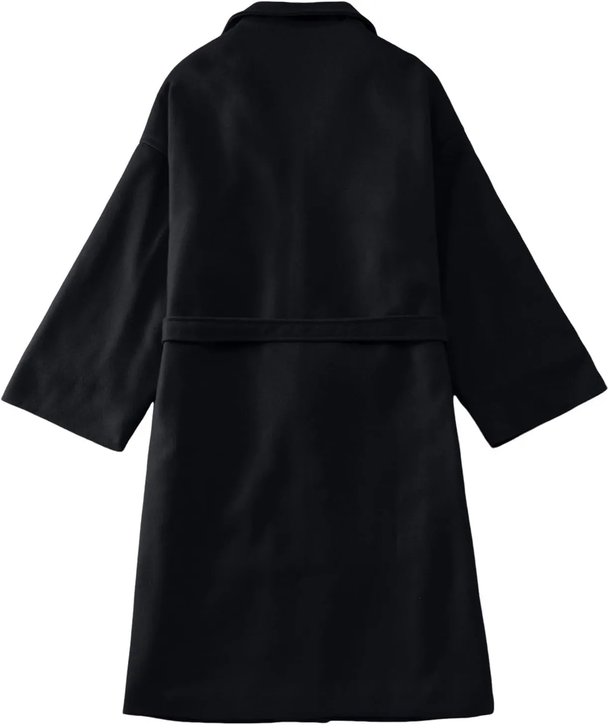 cooki Wool Coats for Women Long Women's Wool Coat Winter Wool Jacket Women Dressy Trench Coats Lapel Button Down Peacoats