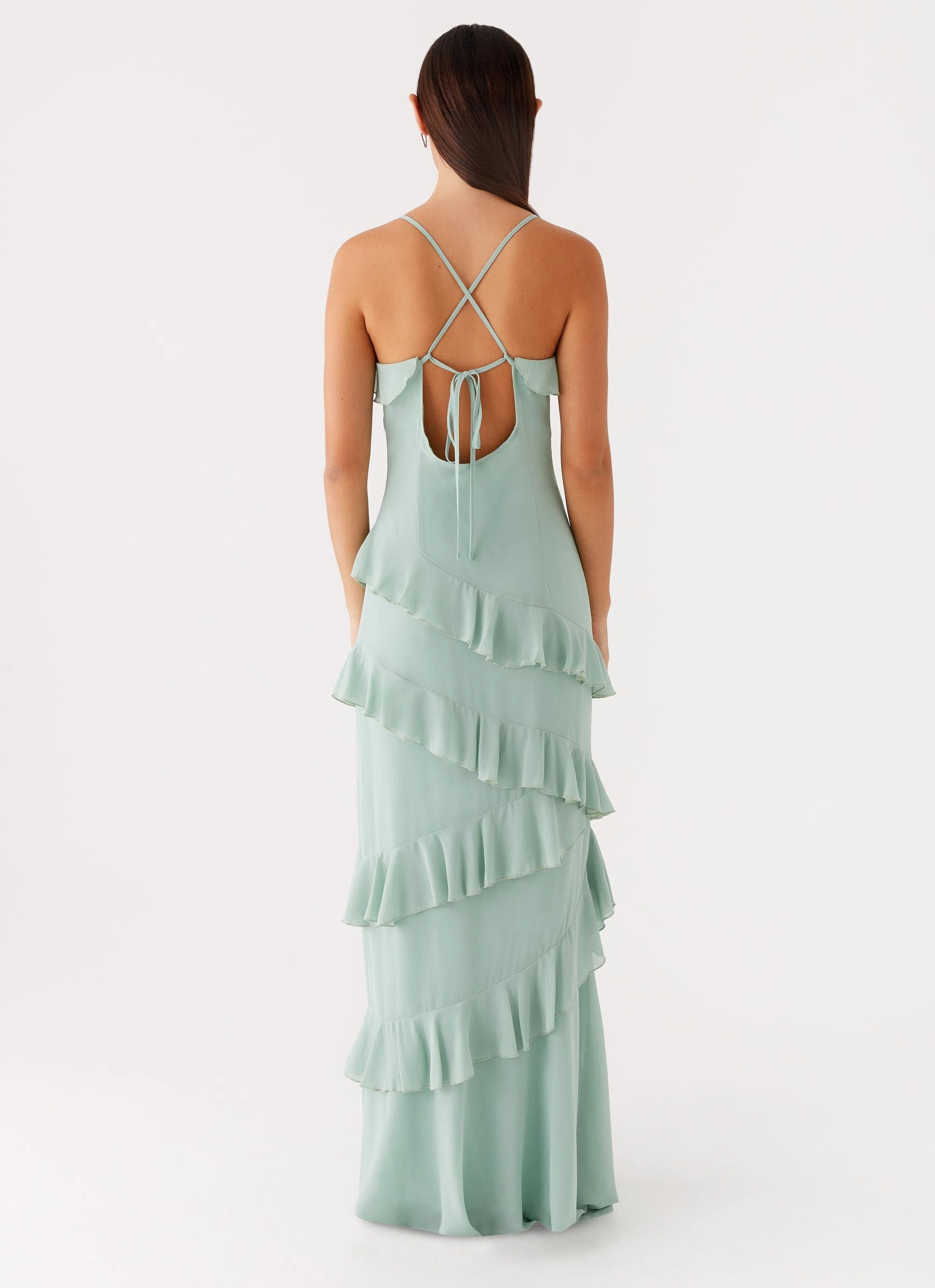 Country Club Maxi Dress - Sage