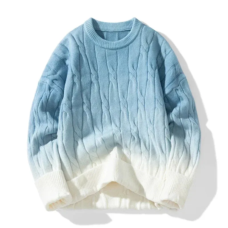 Couture Design | Chunky Knit Dégradé Trui