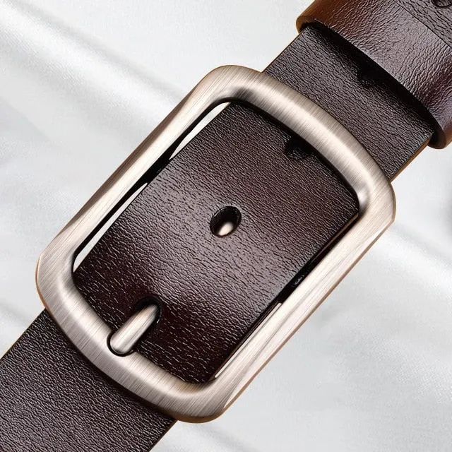 Cow Leather Strap Male Fashion Classic Belt