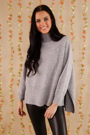 Cozy Activities Sweater-Grey Cozy Activities Sweater-Grey