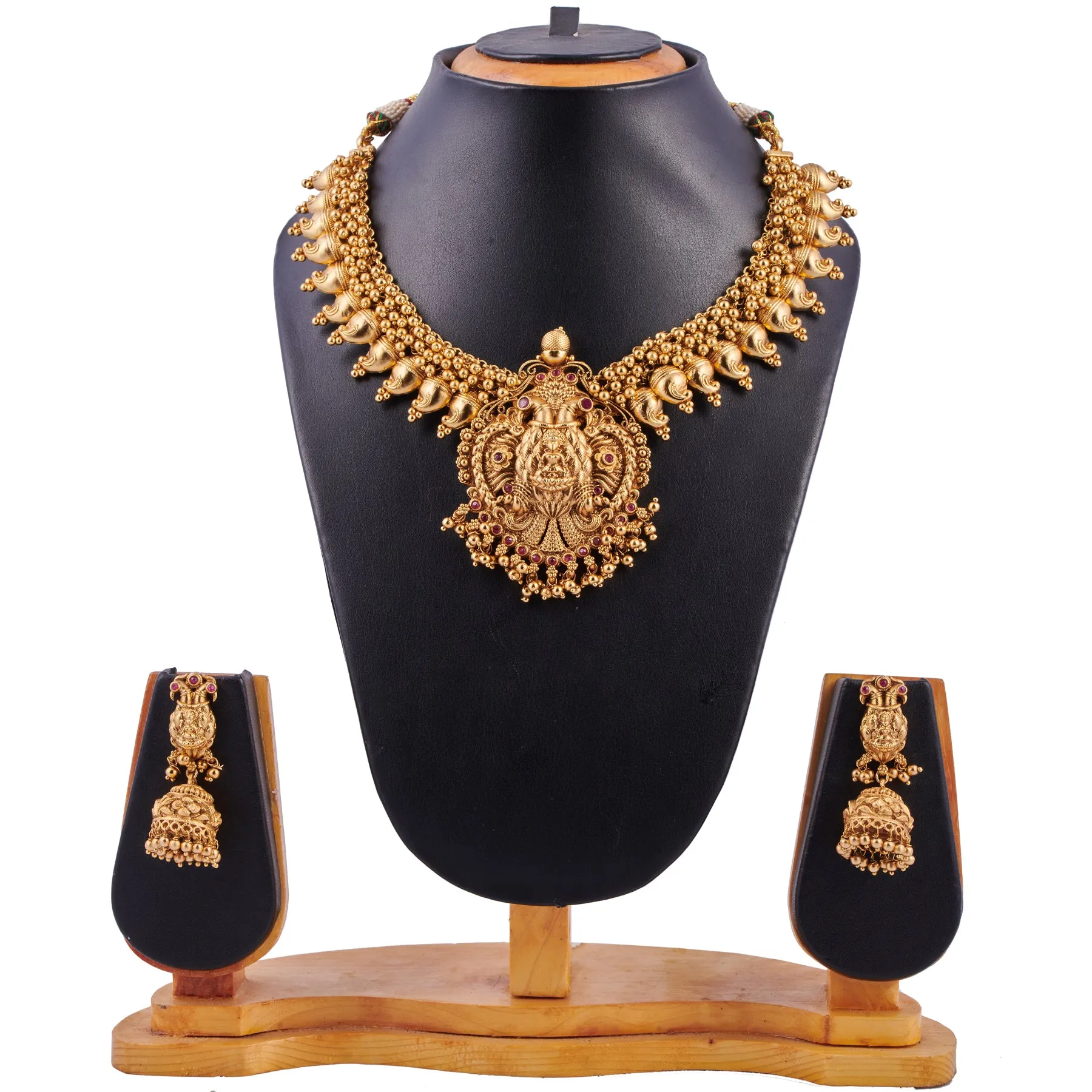 Crazy Chocolate Saree with Silver and Golden Zari