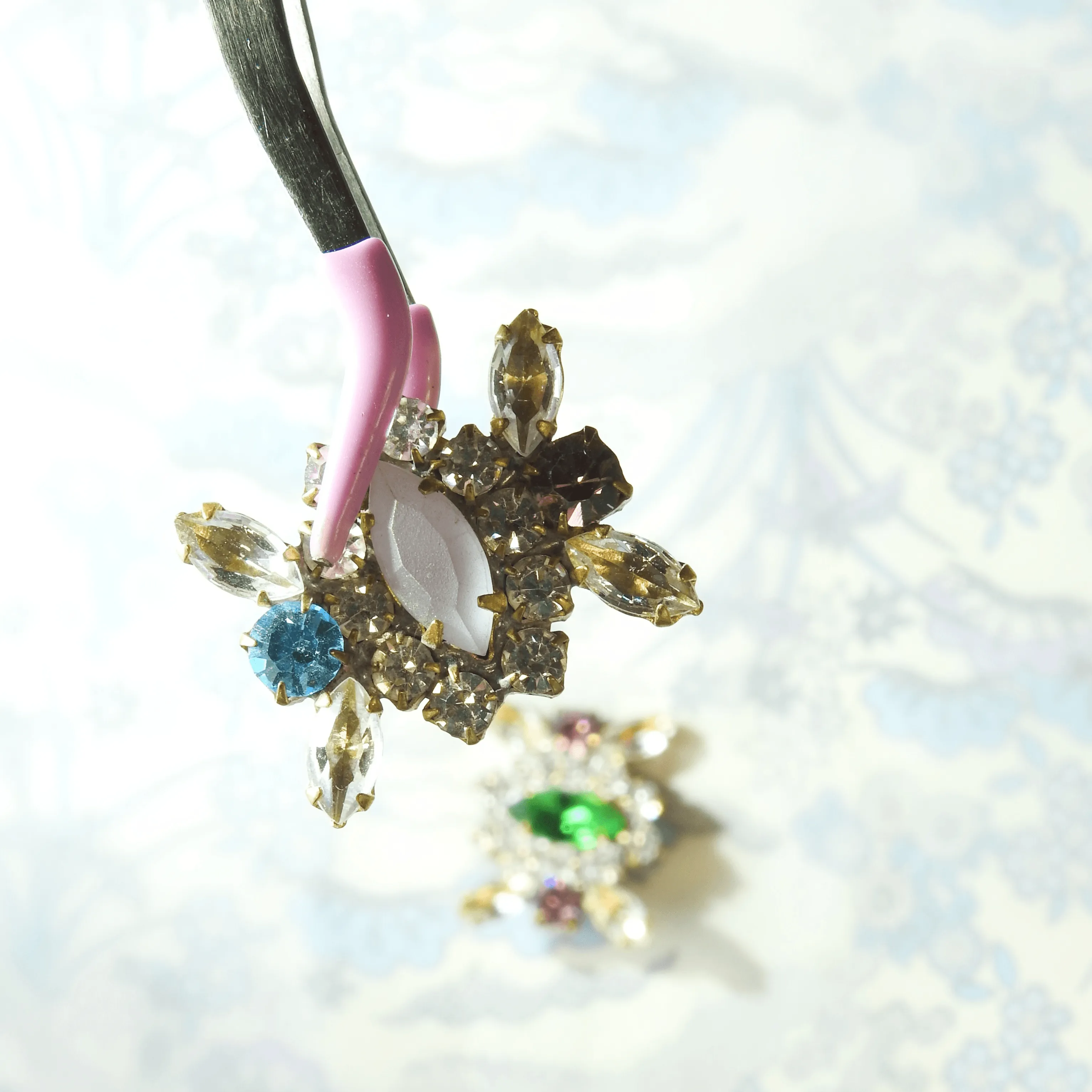 Crystal Embellished Shank Buttons