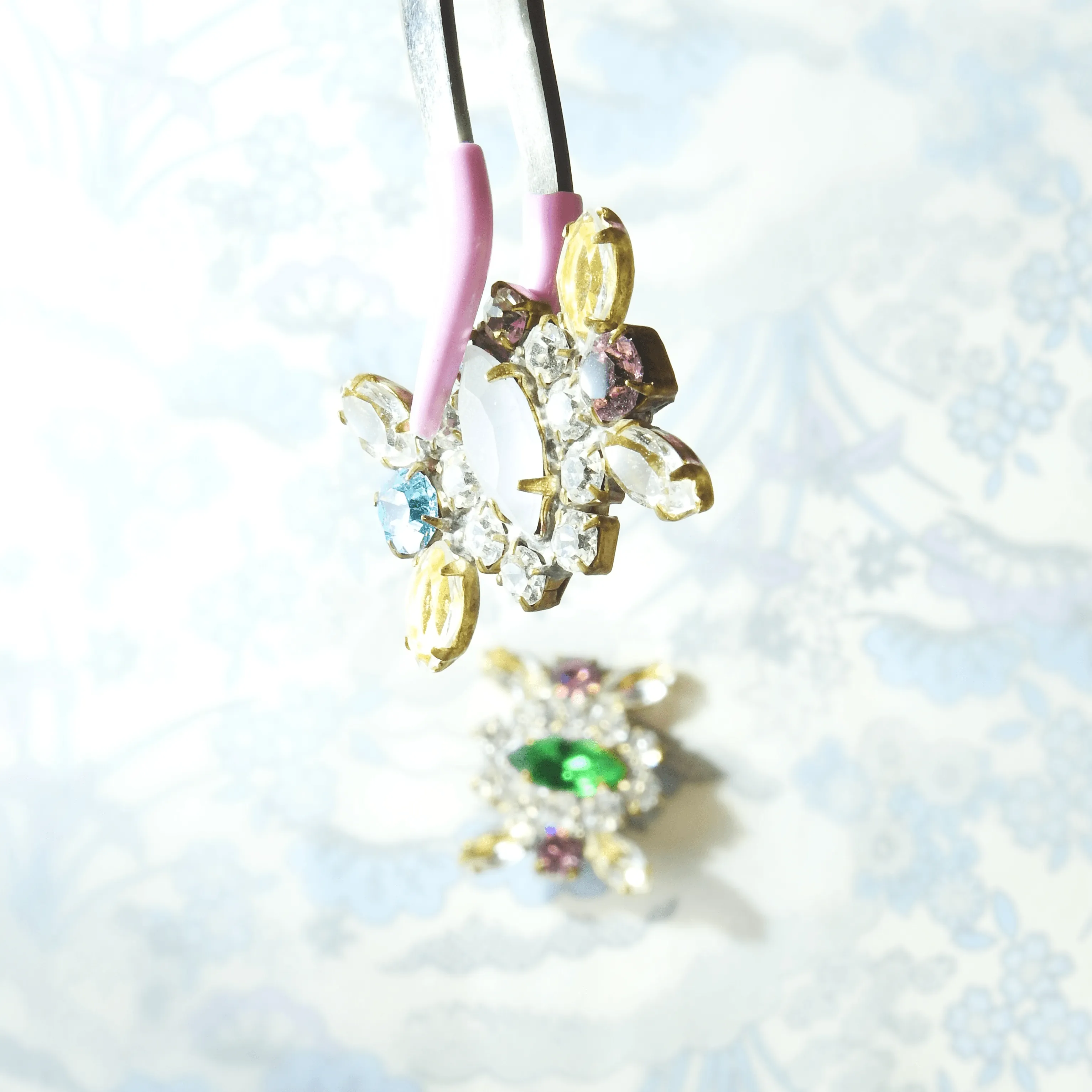 Crystal Embellished Shank Buttons