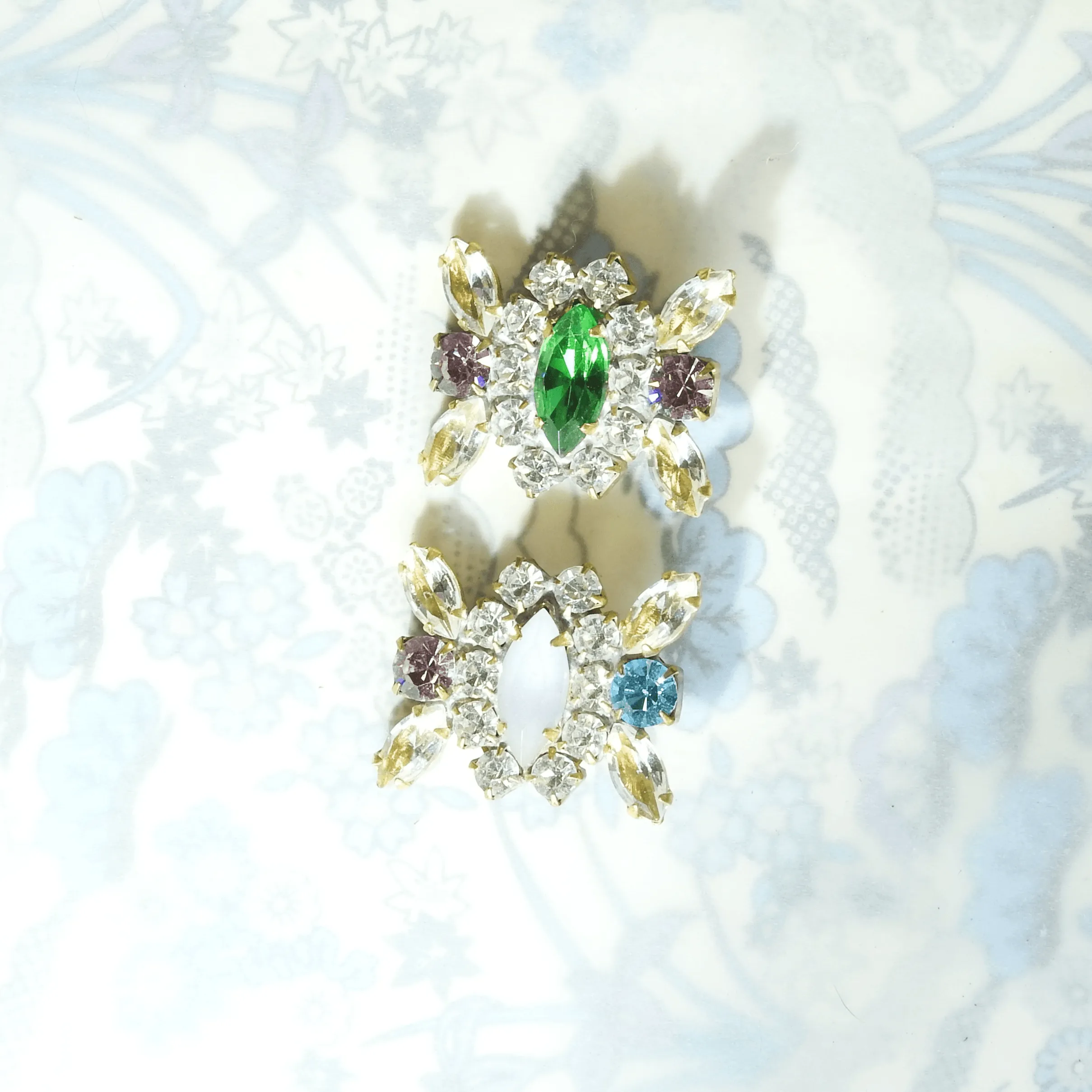 Crystal Embellished Shank Buttons