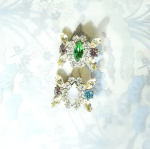 Crystal Embellished Shank Buttons