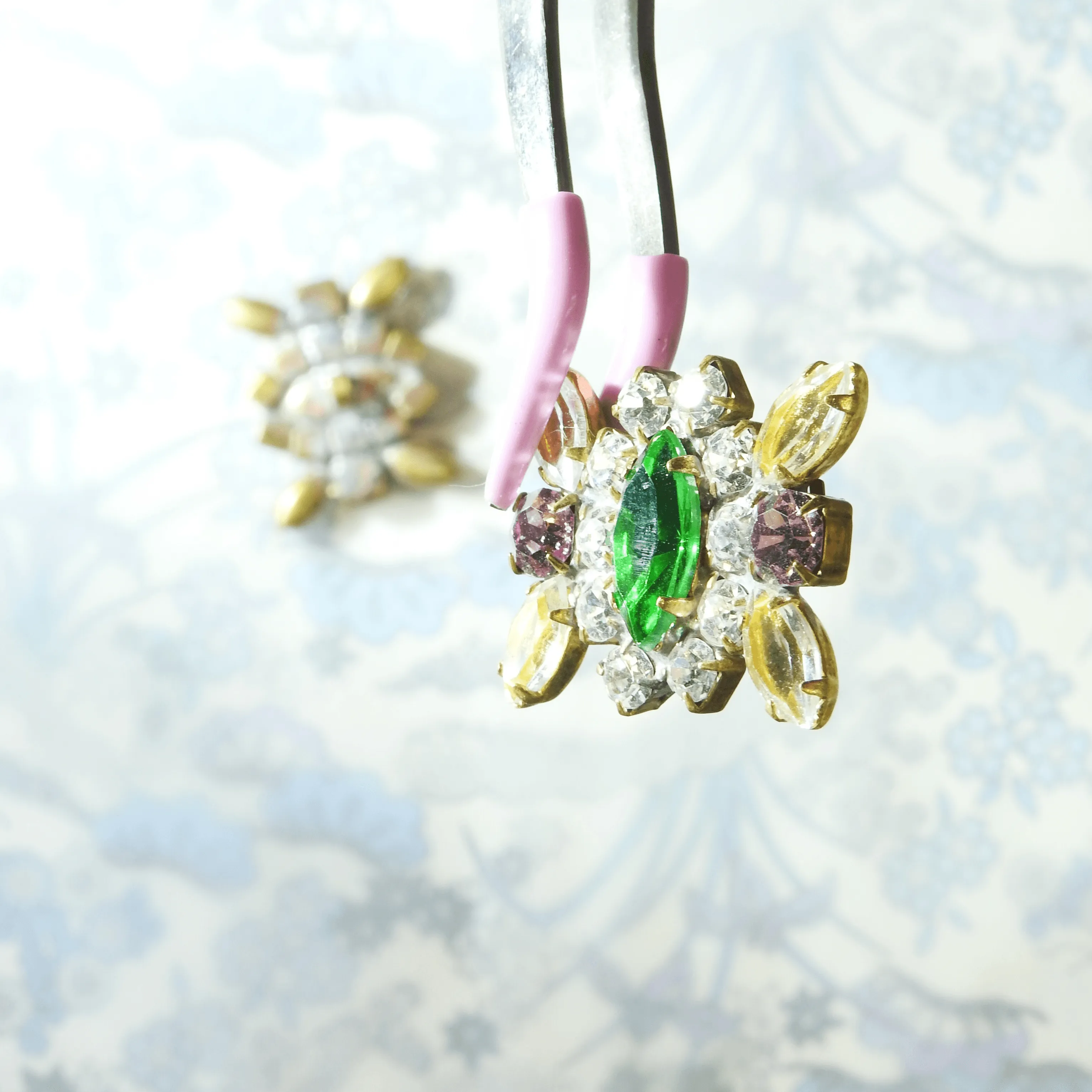 Crystal Embellished Shank Buttons