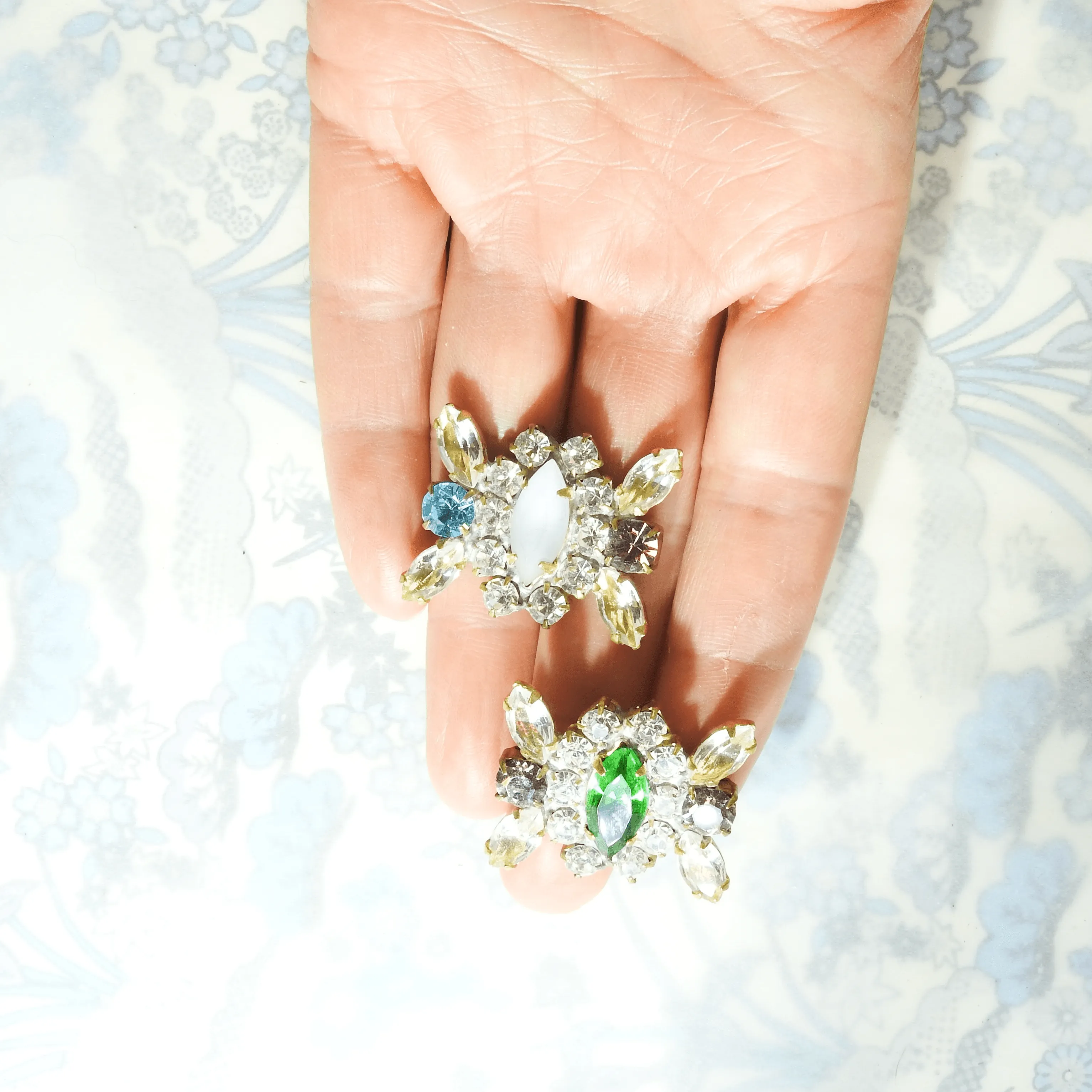 Crystal Embellished Shank Buttons