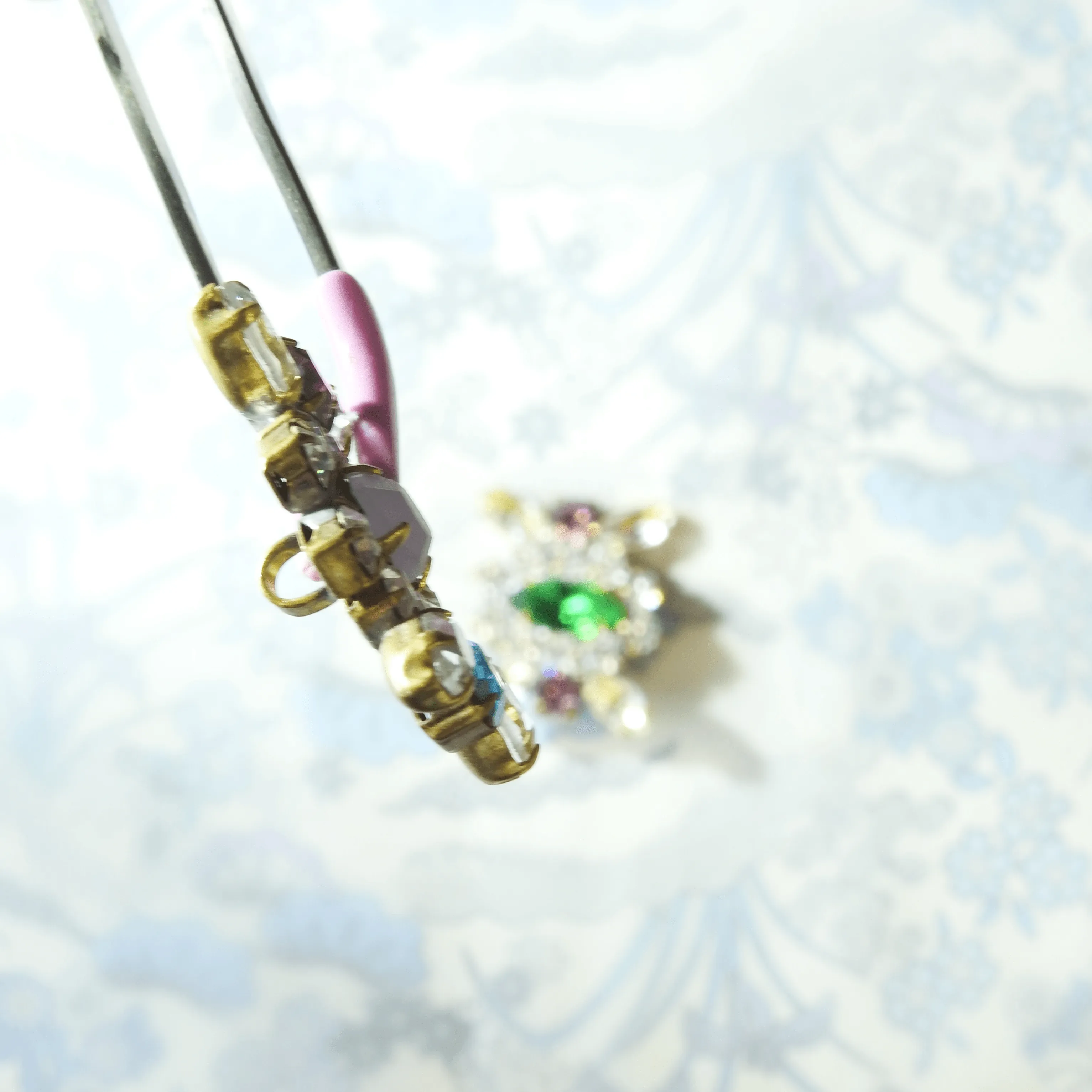 Crystal Embellished Shank Buttons