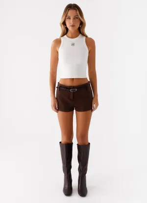 Curfew Micro Short - Chocolate Curfew Micro Short - Chocolate