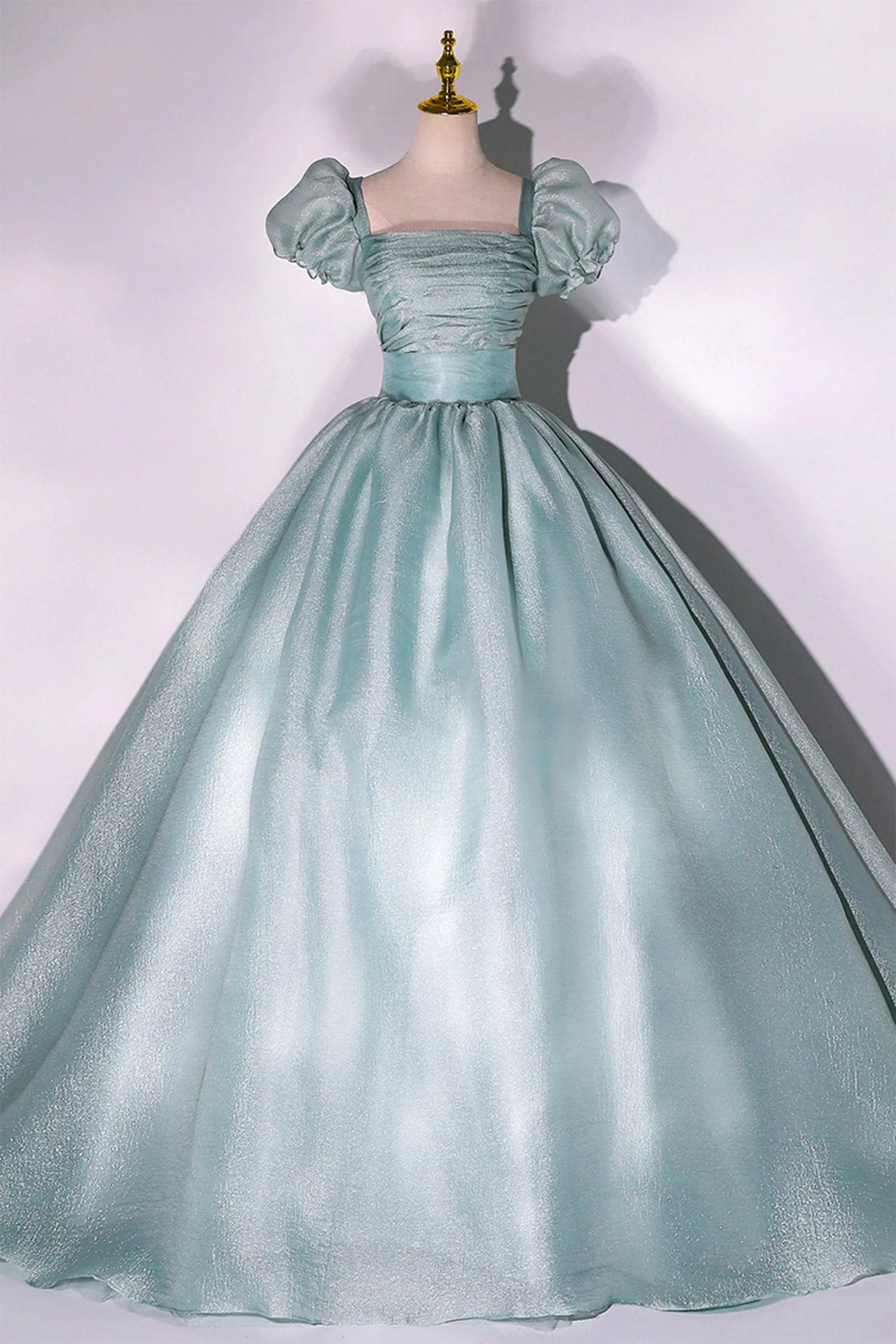 Cute Tulle Long Prom Dresses, A-Line Evening Dresses