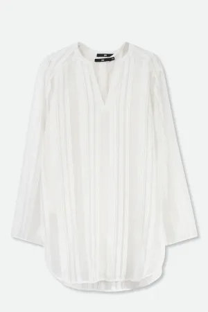 CYPRESS LAYERED SHIRT IN ITALIAN COTTON-SILK CYPRESS LAYERED SHIRT IN ITALIAN COTTON-SILK