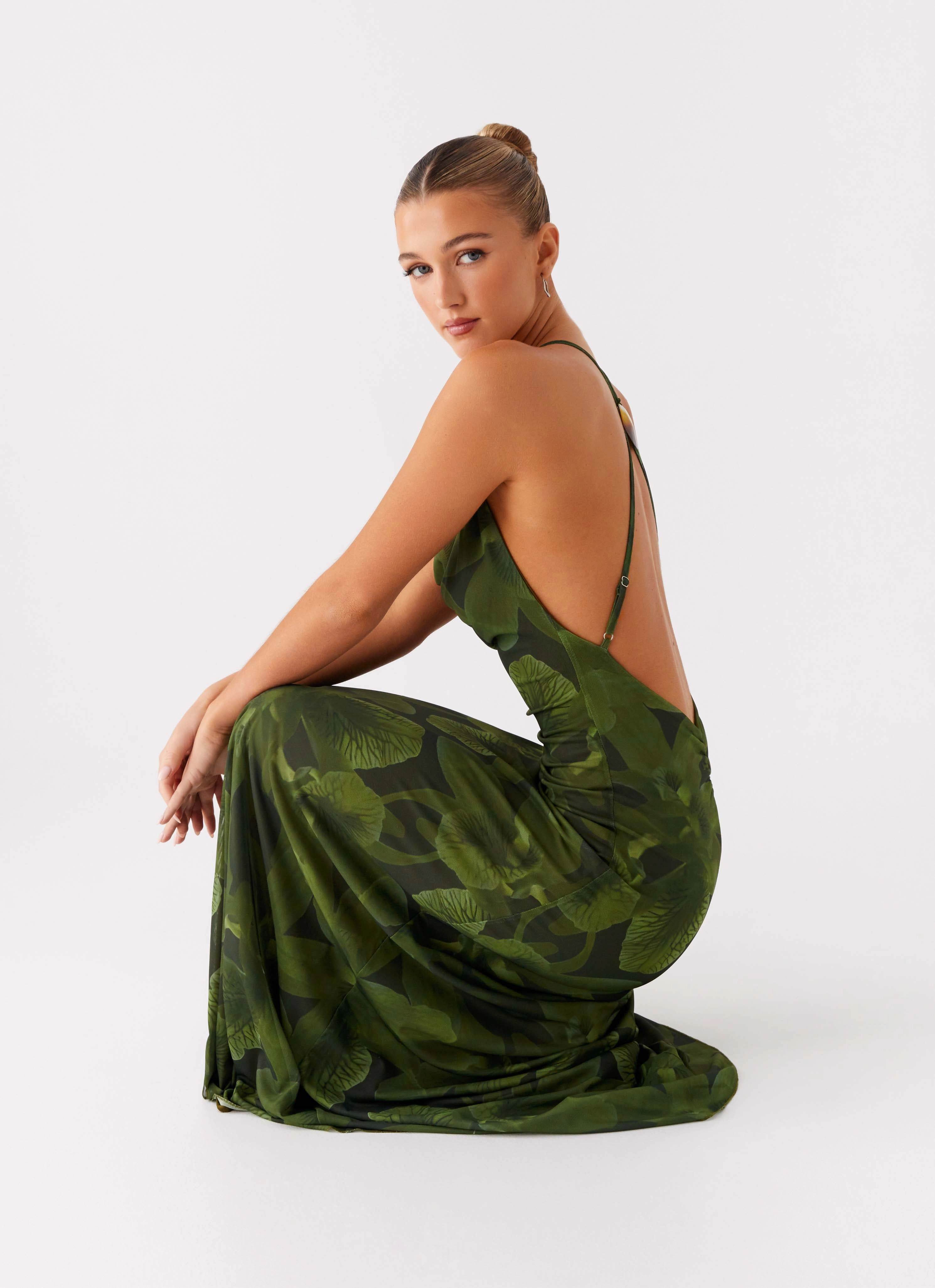 Dahliana Maxi Dress - Tropic Floral