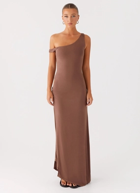 Dalla Maxi Dress - Dark Chocolate Dalla Maxi Dress - Dark Chocolate