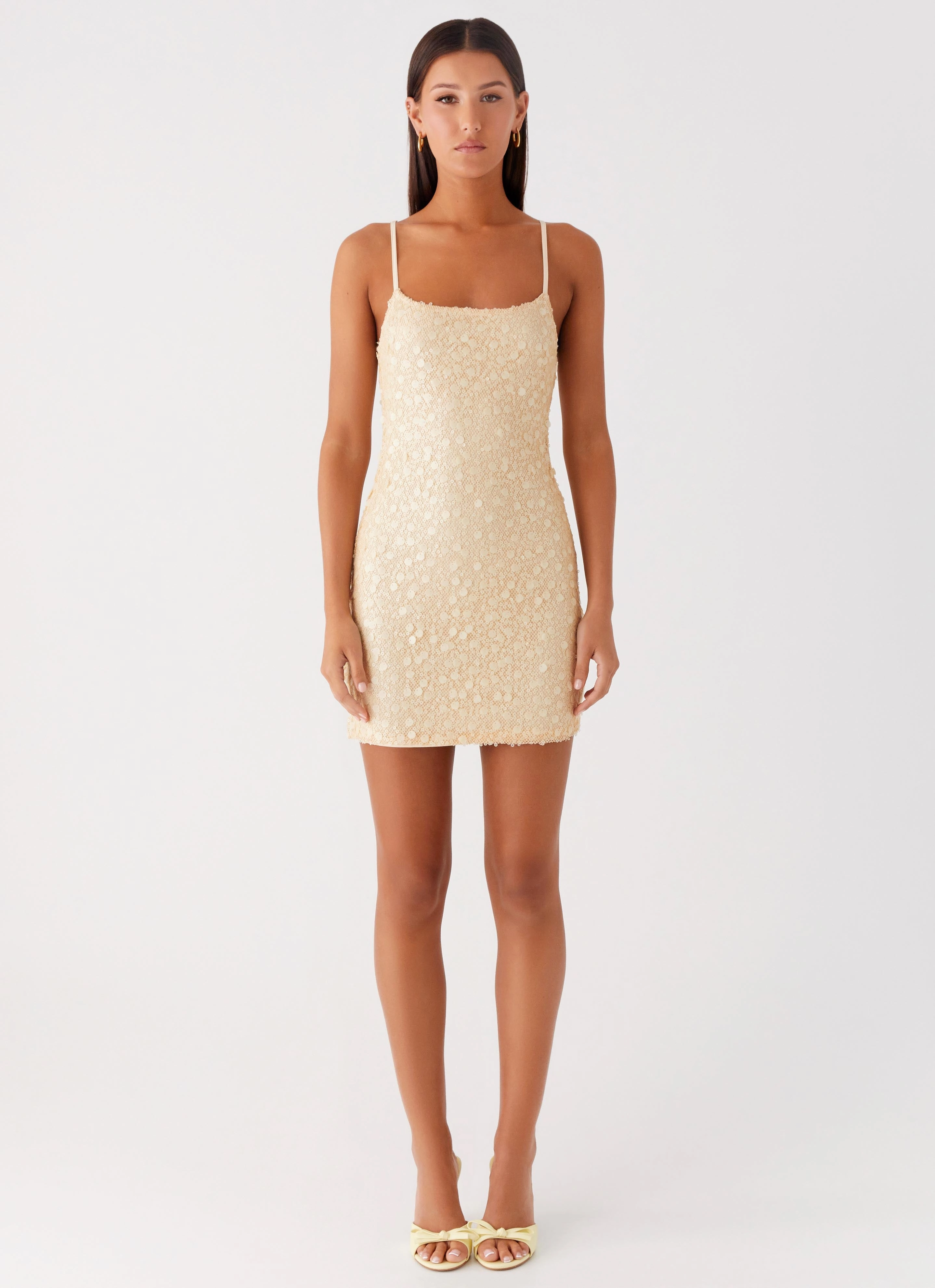 Danali Mini Dress - Yellow