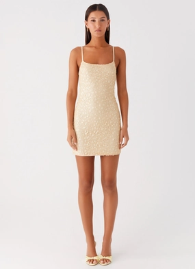 Danali Mini Dress - Yellow Danali Mini Dress - Yellow
